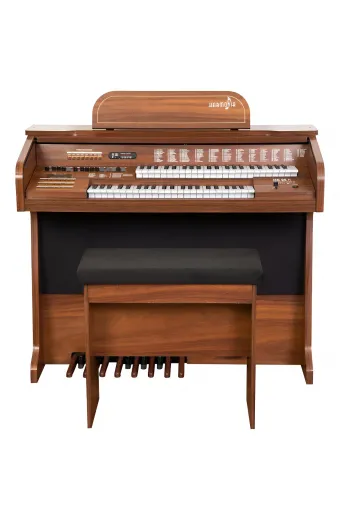 Orgao Eletronico Harmonia Hs95 Imbuia